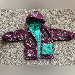Patagonia Toddler Reversible Jacket w/Hood sz 24 m